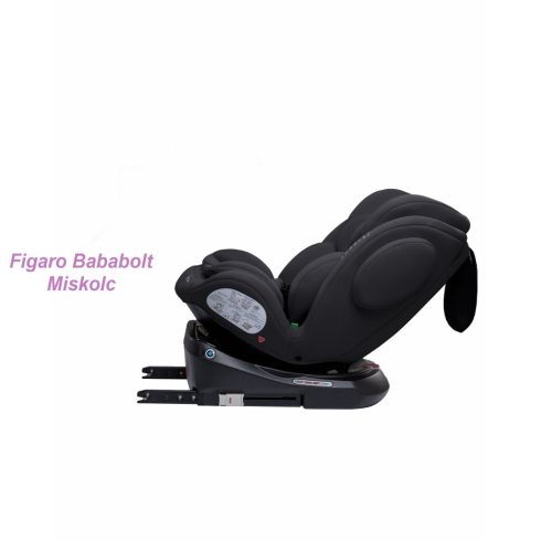 Kikkaboo i-Felix i-Size 360°-ban forgatható 40-150 cm isofixes gyermekülés "fekete"