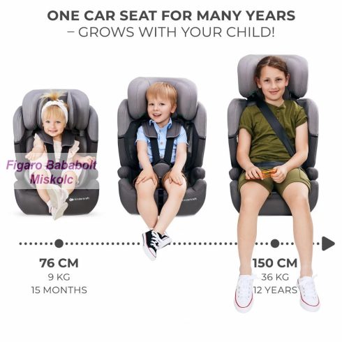 Kinderkraft Comfort Up I-Size 76-150 cm "grey"