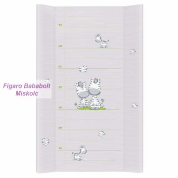 Pelenkázólap merev COMFORT 50x80 "szürke zebra"