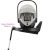 BRITAX RöMER Baby-Safe Pro Lux hordozó 40-85cm Vario Base 5Z rögzítőtalp bundle "Linen Grey"
