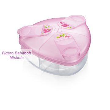 MAM tápszertároló doboz "rózsaszín"