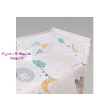   Albero mio 3 részes ágyneműhuzat "Holdas nyuszi"