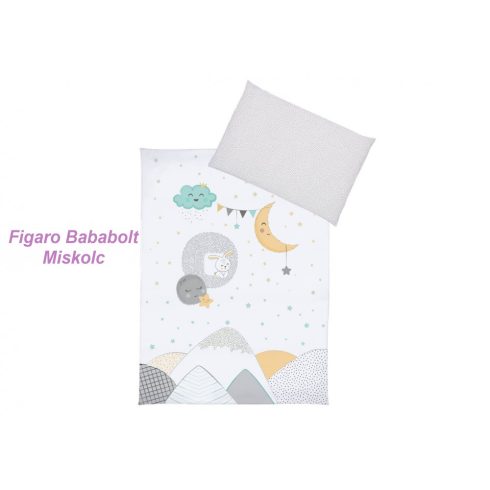 Albero mio 3 részes ágyneműhuzat "Holdas nyuszi"