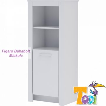 Todi WHITE BUNNY keskeny 1 ajtós szekrény