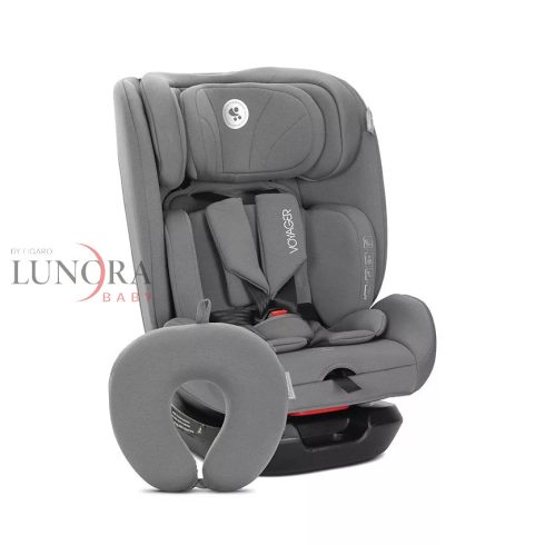 Lorelli Voyager i-Size autósülés 40-150cm + nyakpárna - Grey