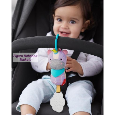 SKIP HOP plüss csörgő rágóka "Unikornis"