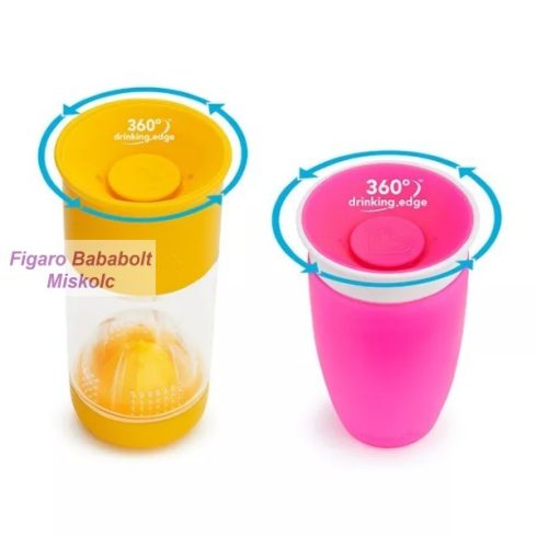 Munchkin Miracle itatópohár Ajándék szett Sárga/Rózsaszín