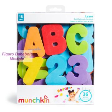Munchkin Betűk és számok fürdőjáték