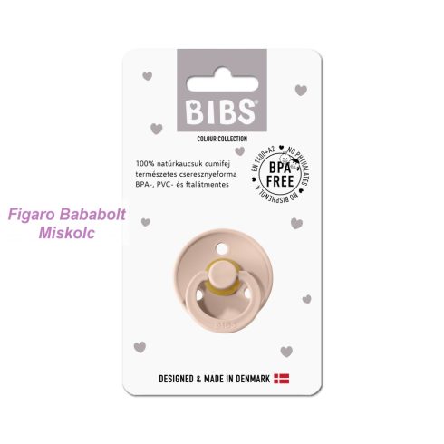 Bibs Colour cumi 6-18 hó - Púderrózsaszín