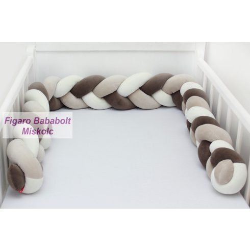 Scamp fonott rácsvédő "bézs-vaj-barna"