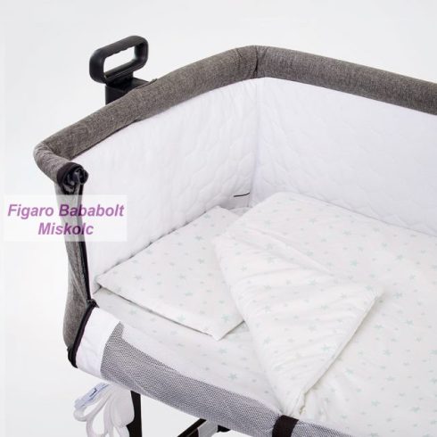 Chipolino ágynemű Close To Me kiságyhoz "pink star"