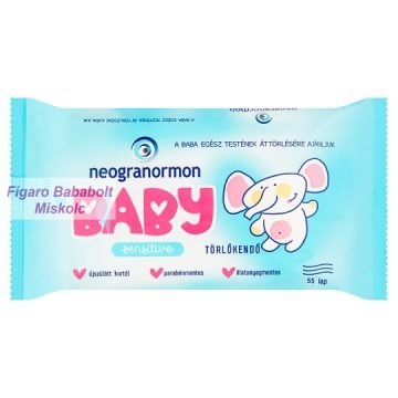 Neogranormon Baby Sensitive törlőkendő