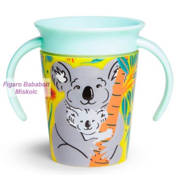   Munchkin Miracle 360 Wild Love Tanulópohár 177 ml (koala) 6 hó+