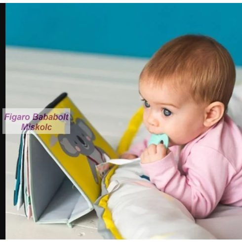 Taf Toys Könyv hason fekve történő játszásra