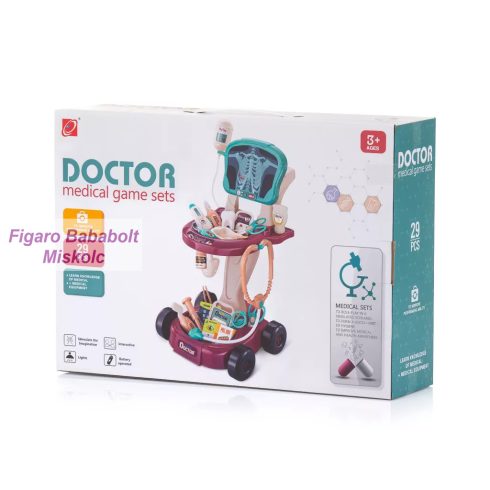 Chipolino orvosi játékszett 29 db-os