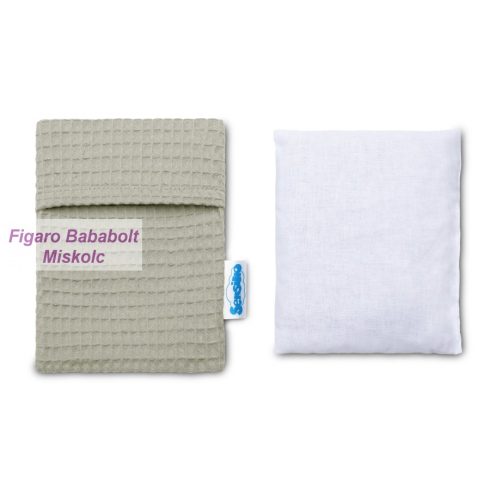 Sensillo Wafel cseresznyemag párna "beige" 