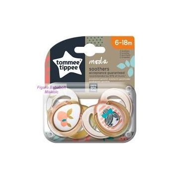   Tommee Tippee Moda játszócumi 6-18 hó 2 db " lányos "