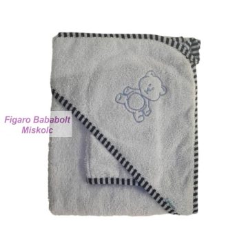   Stella fürdőlepedő, fürdetőkesztyű "kék maci"