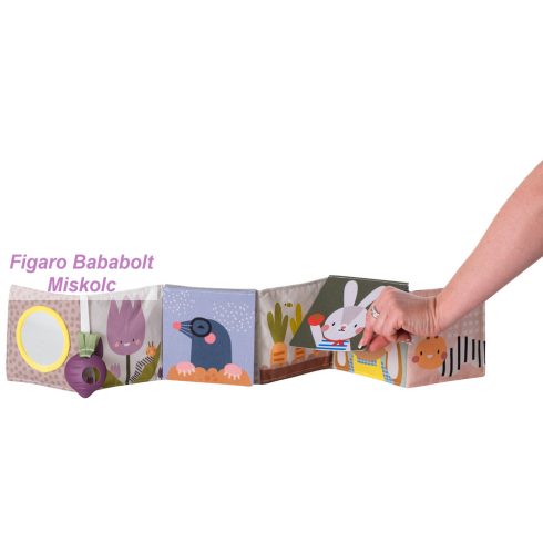 Taf Toys bébikönyv puha Városi kert