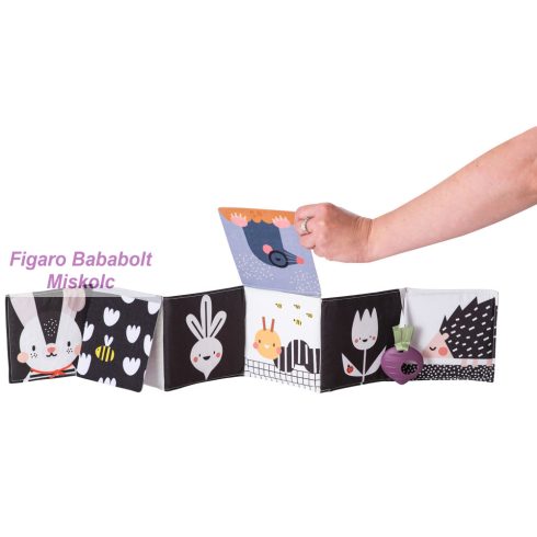 Taf Toys bébikönyv puha Városi kert