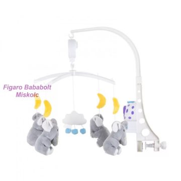 Chipolino zenélő forgó - Little elephants