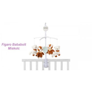 Nattou plüss zenélő forgó "Boris és Jungo"