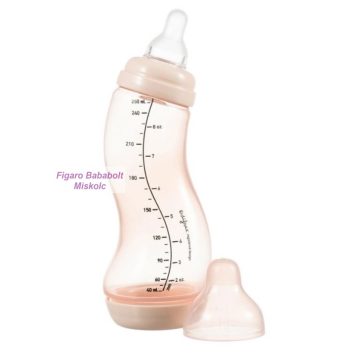   Difrax ant-colic S-cumisüveg "púder színű" 250 ml