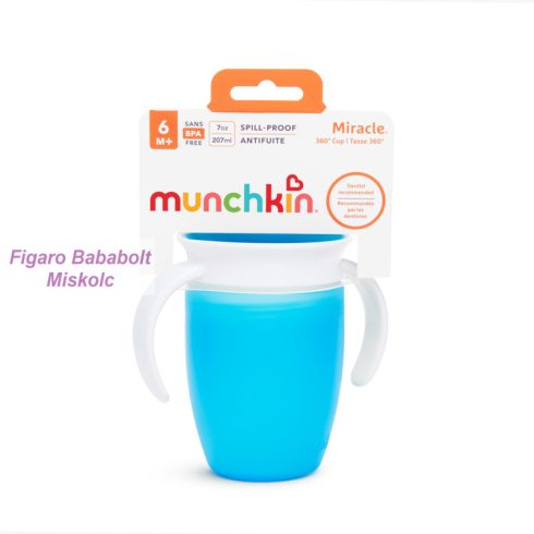 Munchkin Miracle 360 itatópohár 207 ml kék
