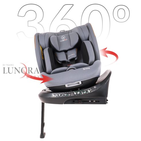 Coletto Izzy i-Size 40-150cm biztonsági gyerekülés "Grey"