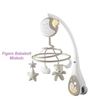 CHICCO Next2 Dreams zenélő körforgó " bézs"