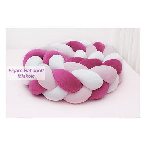 Scamp fonott rácsvédő "pink-rózsaszín-fehér"