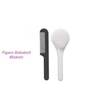 LUMA fésű és kefe "snow white"