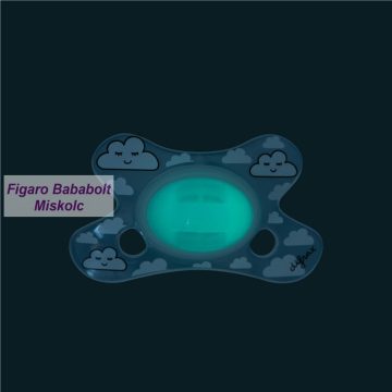   Difrax Natural sötétben világító cumi 0-6hó "Felhő"