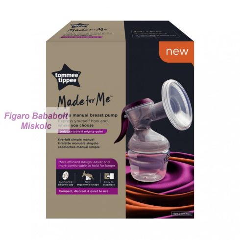 Tommee Tippee Közelebb a természeteshez Made for Me kézi mellszívó