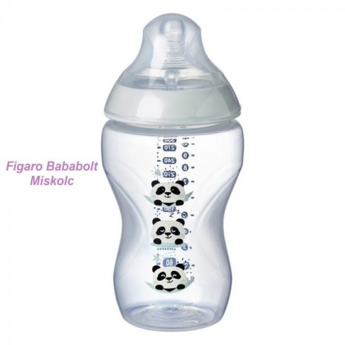 Tommee Tippee Closer to Nature Cumisüveg 340ml  "Pip panda"