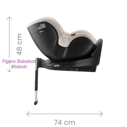 BRITAX RöMER Dualfix 5Z Lux gyerekülés 61-105cm "Warm Caramel"