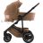   BRITAX RöMER Smile 5Z Comfort Plus Lux babakocsi bundle szett (Smile 5Z babakocsi + mózeskosár + Baby-Safe Pro + Vario Base 5Z) Warm Caramel