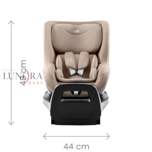 BRITAX RöMER Dualfix Pro M Style gyerekülés 61-105cm Teak