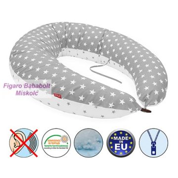   Scamp formázott gombosvégű szoptatós párna pamut huzattal/Mouse