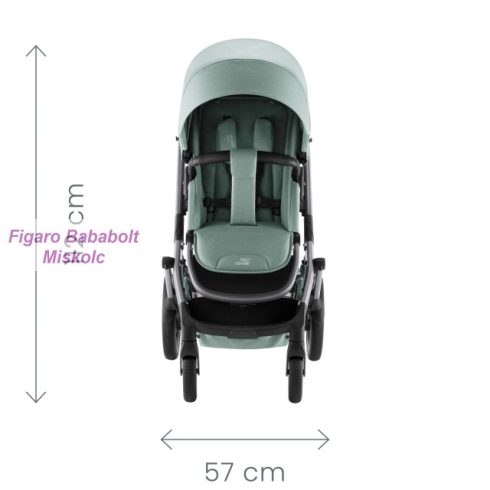 BRITAX RöMER Smile 5Z Style multifunkciós babakocsi szett mózeskosárral "Night Blue"