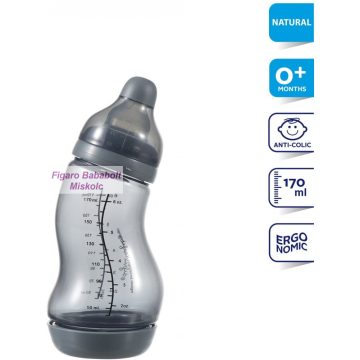   Difrax ant-colic S-cumisüveg "kékes szürke" 170ml