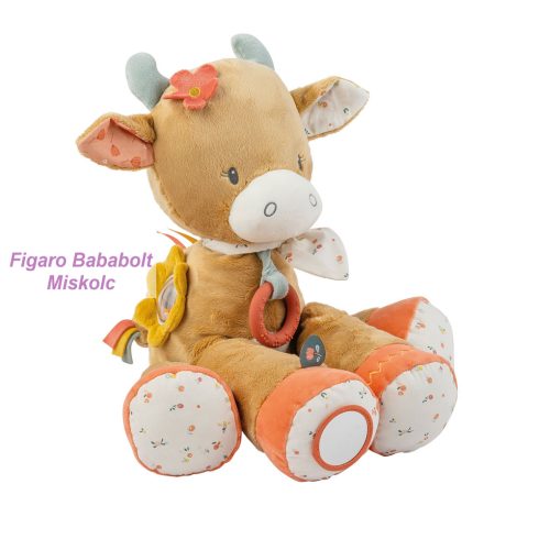 Nattou foglalkoztató játék plüss 45cm Mila, Zoe and Lana – Mila, a boci