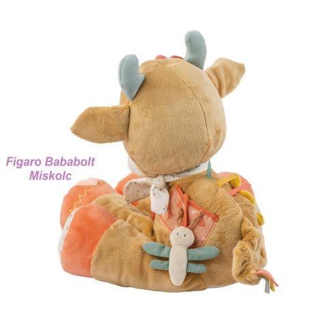 Nattou foglalkoztató játék plüss 45cm Mila, Zoe and Lana – Mila, a boci