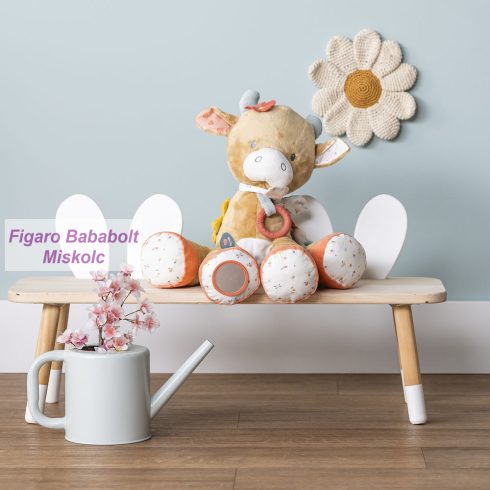 Nattou foglalkoztató játék plüss 45cm Mila, Zoe and Lana – Mila, a boci