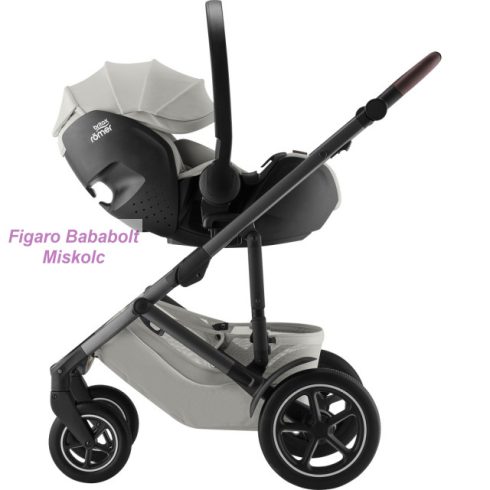 BritAX RöMER Baby-Safe Pro Lux hordozó 40-85cm "Linen Grey"