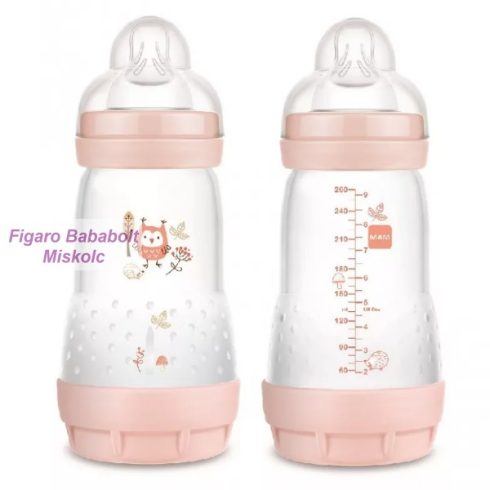 MAM Anti Colic Matt Forest Cumisüveg 260ml "rózsaszín"