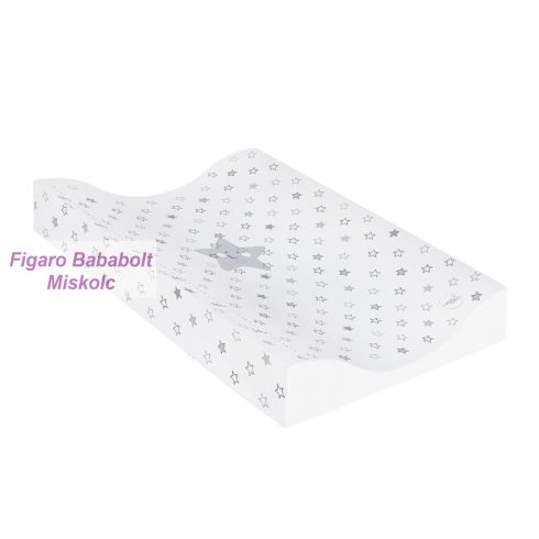 Pelenkázólap puha peremes 50X70 cm COSY "csillag szürke"