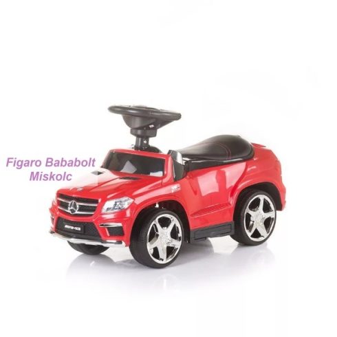 Chipolino Mercedes Benz GL63 AMG bébitaxi tolókarral és kupolával - fehér