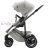   BRITAX RöMER Smile 5Z Comfort Plus Lux babakocsi bundle szett (Smile 5Z babakocsi + mózeskosár + Baby-Safe Pro + Vario Base 5Z) Linen Grey