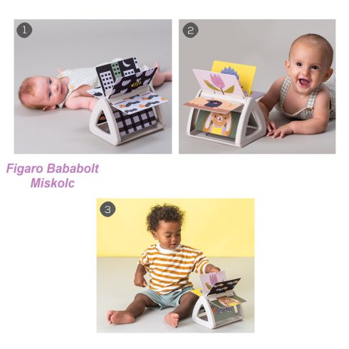 Taf Toys bébikönyv forgó Tummy-Time